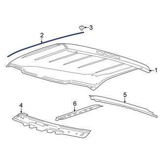 Ford OE - Left Roof Panel Bracket