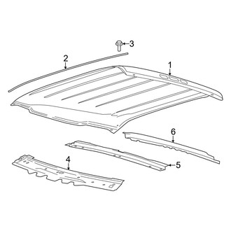 Ford OE - Cab - Roof & Components (SuperCab)