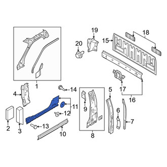 Ford OE - Left Rocker Panel