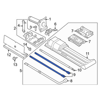 Ford OE - Floor Jack Handle