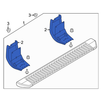 Ford OE - Running Board Mounting Bracket