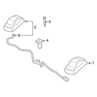 Ford OE - Cab - Roof Lamps (SuperCab)