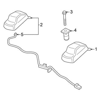 Ford OE - Cab - Roof Lamps (Crew Cab)
