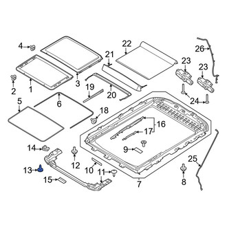 Ford OE - Sunroof Reinforcement Bolt