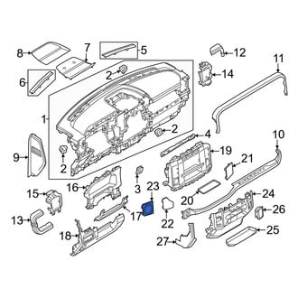 Ford OE - Left Instrument Panel Bezel