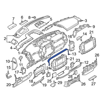 Ford OE - Lower Instrument Panel Molding