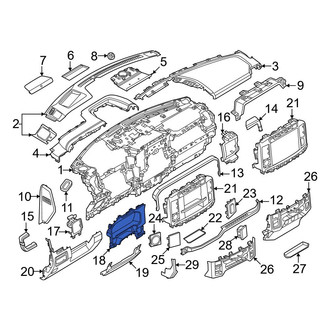 Ford OE - Instrument Cluster Bezel