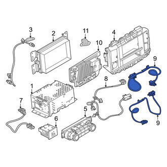 Ford OE - Audio Auxiliary Jack Connector