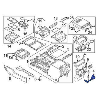 Ford OE - Console Bracket