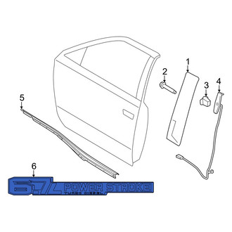 Ford OE - Front Door Emblem