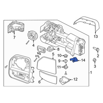 Ford OE - Front Left Ambient Air Temperature Sensor