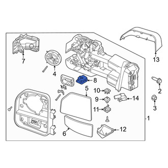 Ford OE - Front Right Courtesy Light