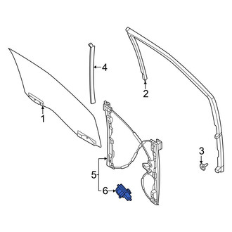 Ford OE - Front Left Window Motor