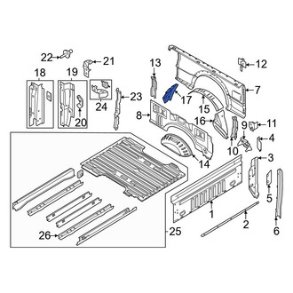 Ford OE - Wheel Housing Bracket