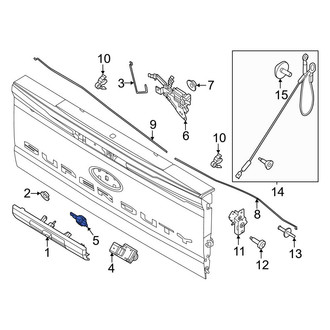Ford OE - Left Inner Park Assist Camera Bracket