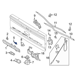 Ford OE - Rear Park Assist Camera Bracket