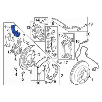 Ford OE - Rear Parking Brake Actuator