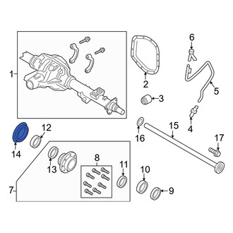 Ford OE - Wheel Seal