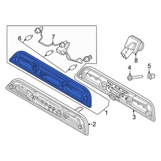 Ford OE - Rear Center High Mount Stop Light