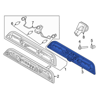 Ford OE - Rear Center High Mount Stop Light