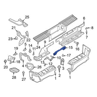 Ford OE - Bumper Face Bar Reinforcement Beam Bracket