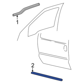 Ford OE - Front Door Molding