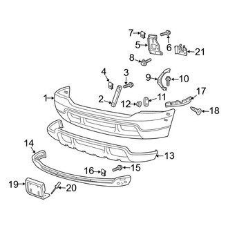 Ford OE - Front Bumper - Bumper & Components
