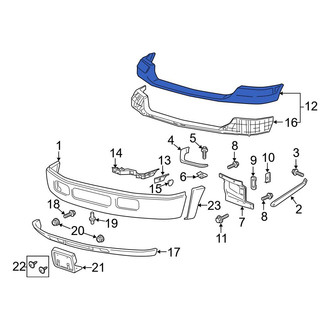 Ford OE - Front Valance Panel