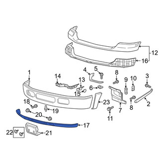 Ford OE - Front Valance Panel