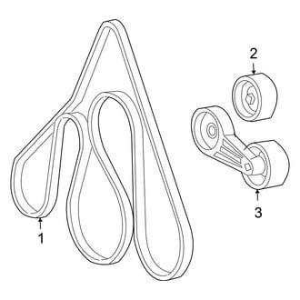 Ford OE - Cooling - Belts & Pulleys (5.4L)