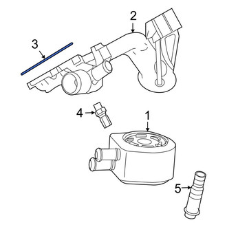 Ford OE - Engine Oil Filter Adapter Gasket