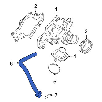 Ford OE - Engine Coolant Bypass Pipe