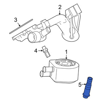 Ford OE - Engine Oil Filter Adapter