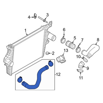 Ford OE - Left Intercooler Pipe