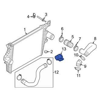 Ford OE - Fuel Injection Throttle Body Cover