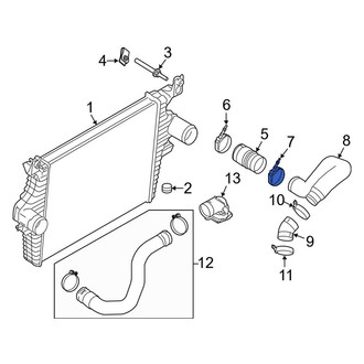 Ford OE - Intercooler Pipe Clamp