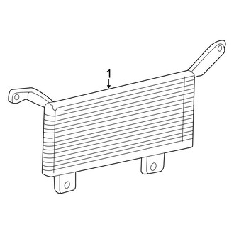 Ford OE - Cooling - Trans Oil Cooler (Cab & Chassis - Crew Cab / Cab & Chassis - Conventional)