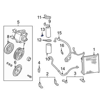 Ford OE - A/C Clutch Cycle Switch