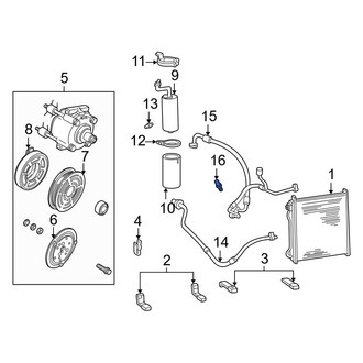 Ford OE - A/C Clutch Cycle Switch
