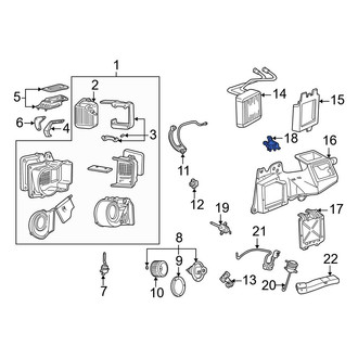 Ford OE - HVAC Air Inlet Door Actuator