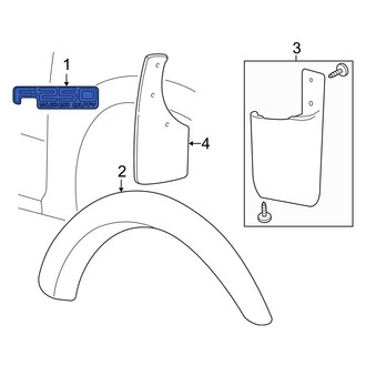 Ford OE - Front Fender Emblem