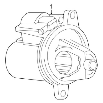 Ford OE - Electrical - Starter (Cab & Chassis - Crew Cab 7.3L)