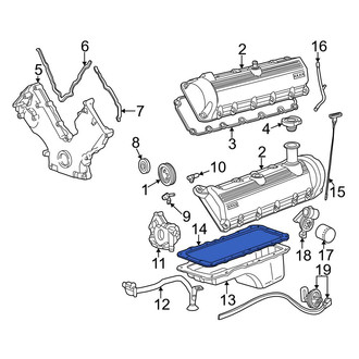 Ford OE - Engine Oil Pan Gasket