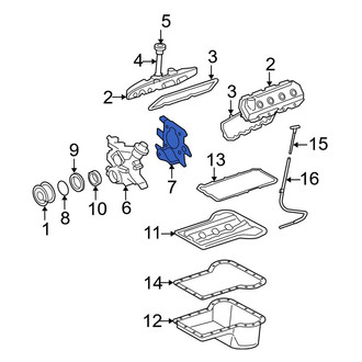 Ford OE - Engine Timing Cover Gasket