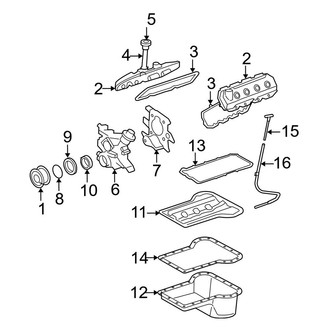 Ford OE - Engine Parts (Cab & Chassis - Crew Cab / Cab & Chassis - Conventional 6.0L)