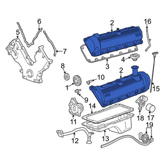 Ford OE - Left Engine Valve Cover
