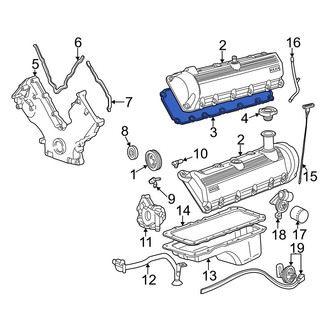 Ford OE - Right Engine Valve Cover Gasket