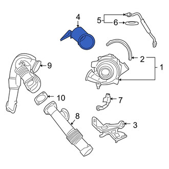 Ford OE - Engine Air Intake Hose