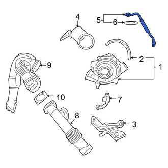 Ford OE - Turbocharger Oil Line