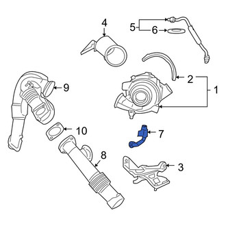 Ford OE - Turbocharger Oil Line